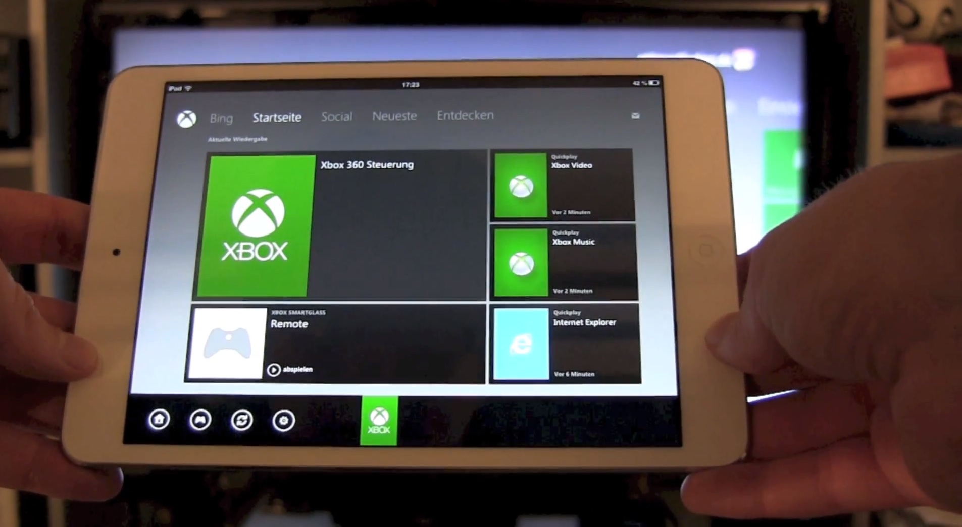 Microsoft Xbox SmartGlass App Technikfaultier