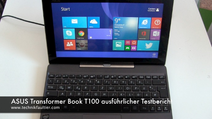 Asus Transformer Book T100 Geht Nicht Mehr An ASUS Transformer Book T100 ausführlicher Testbericht – Technikfaultier