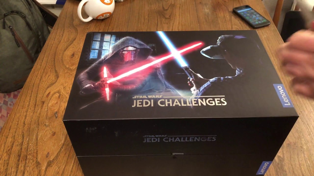 Lenovo Star Wars Jedi Challenges AR Set Unboxing Technikfaultier